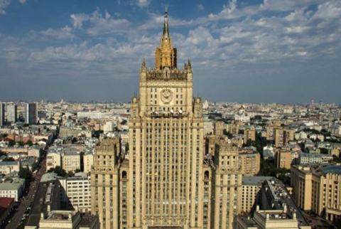Russian MFA dismisses information of Russian military convoy entering Armenia through Georgia