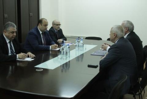 Armenia’s Deputy FM holds meeting with Secretary General of TRACECA Intergovernmental Commission