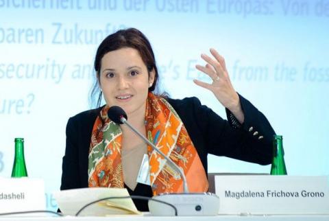 Magdalena Grono says it is important to give new impetus to Nagorno Karabakh negotiation process