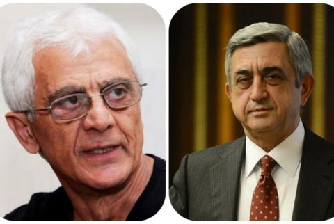 President congratulates choreographer Rudolf Kharatyan on 70th anniversary 