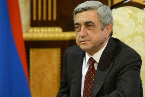 Armenian President sends condolence message to Prime Minister of Sweden