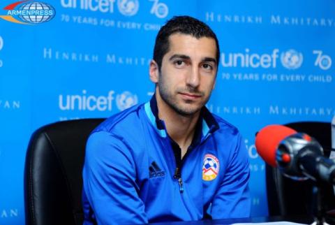 Mkhitaryan urges to support UNICEF Armenia for the sake of Armenian children
