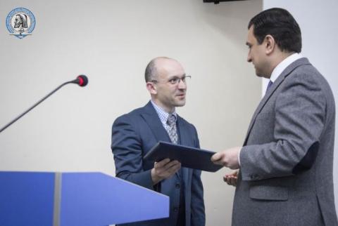 Մինեսոթայի համալսարանի հայ գիտնականը ԵՊԲՀ այցելու պրոֆեսորի կոչում է ստացել