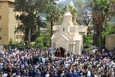 بعد 102 سنة من الإبادة الجماعية الأرمنية مسيرتنا للمطالبة بالعدالة مستمرة ويجب أن تستمر بمزيد من الإيمان والتصميم -قداسة كاثوليكوس بيت كيليكيا آرام الأول- 