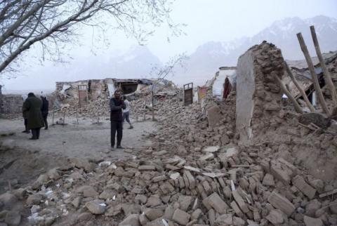 От землетрясения в китайском Синьцзяне пострадали 12 тысяч человек