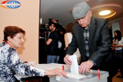 Voter turnout of Yerevan City Council election 34.5% by 17:00