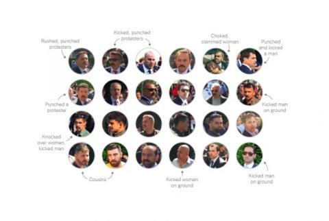 Эксклюзивное расследование The New York Times выявило участие команды Эрдогана в драке в Вашингтоне