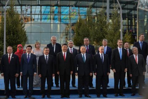 President Sargsyan attends opening ceremony of “Astana Expo-2017”