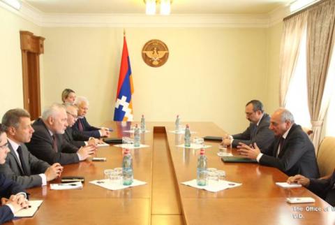 OSCE MG Co-Chairs, Artsakh President discuss situation in border between Artsakh and Azerbaijan