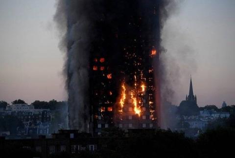 20 in critical situation after London fire – The building still in fume. Live