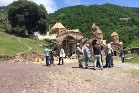 Small dome church of Artsakh’s Dadivank monastery to be restored maximally closer to its historical appearance