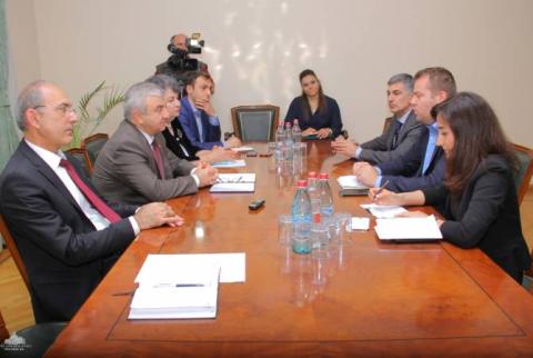 Belgian senator Joris Poschet hosted in Parliament of Artsakh