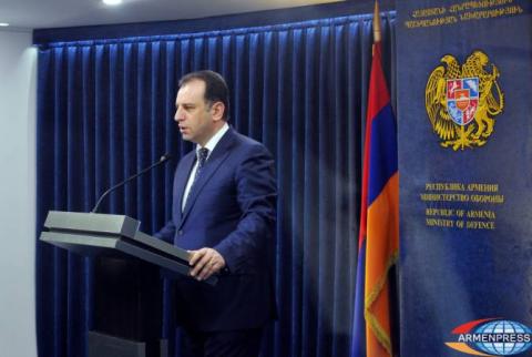 Armenian defense minister views supply of any armaments from any country to Azerbaijan strictly negatively 