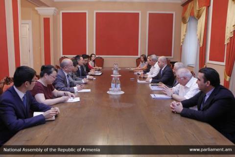 «Մեկ գոտի, մեկ ճանապարհ»-ը կարող է լինել Հարավային Կովկասում կայունության ապահովման ևս մեկ երաշխիք». Արմեն Աշոտյան