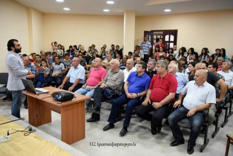 Արցախի վարչապետը Ասկերանում ներկա է գտնվել Ջիվան Ավետիսյանի ֆիլմերի ցուցադրության փակման արարողությանը