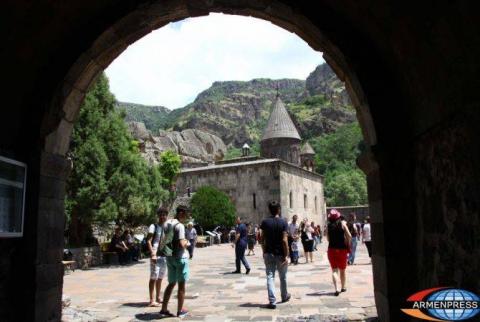 Unprecedented growth of inbound tourism recorded in Armenia 