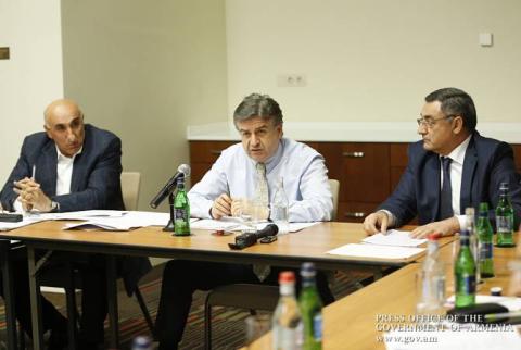 Consultation held in Vayots Dzor province led by PM Karapetyan