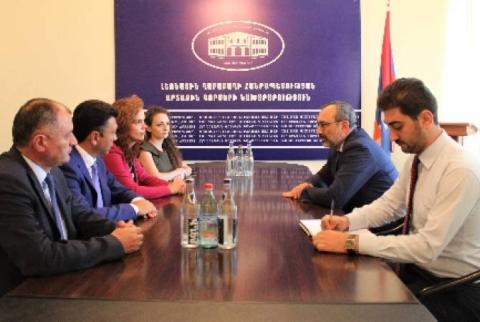 Արցախի ԱԳ նախարարն ընդունել է Պորտուգալիայի խորհրդարանի պատգամավորին