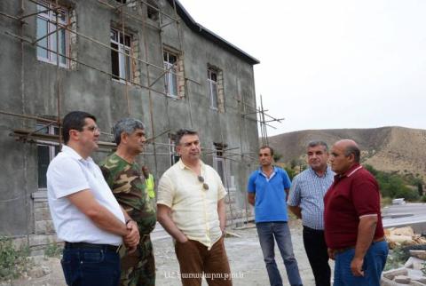 Հայաստանի և Արցախի վարչապետները ծանոթացել են Թալիշի վերականգնման աշխատանքներին