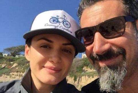 Serj Tankian and his wife Angela Madatyan celebrate birthdays