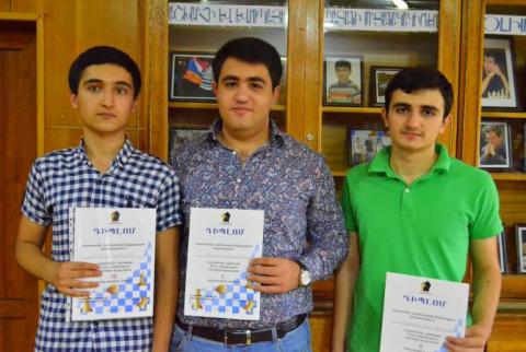 Тигран Арутюнян стал победителем чемпионата Армении по шахматам Первой лиги