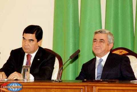 Պաշտոնական այցով Հայաստան կժամանի Թուրքմենստանի նախագահ Գուրբանգուլի Բերդիմուհամեդովը