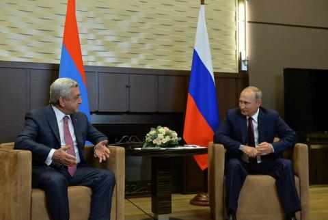 Armenian-Russian allied relations are unique by their top-level intensive dialogue – Serzh Sargsyan