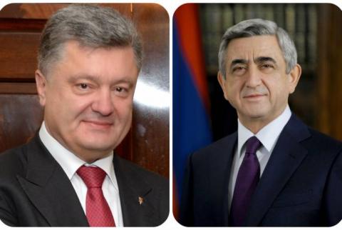 President Sargsyan sends congratulatory letter to President of Ukraine