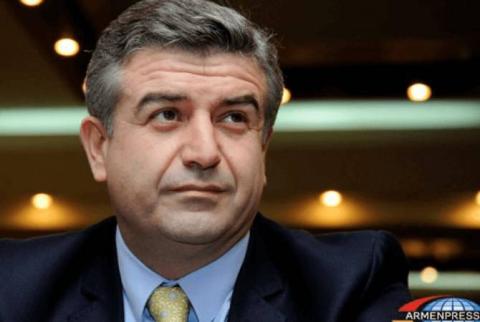 Armenian PM sends congratulatory letter to Kyrgyzstan’s newly-appointed PM