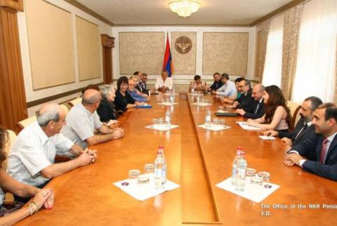 Artsakh President highly appreciates Italian-Armenian writer Antonia Arslan’s patriotic activity
