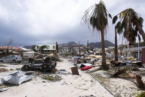 Irma causes 1,2 billion Euro damage in French overseas territories Saint Martin and Saint Barthelemy