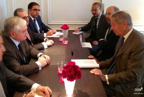 Armenian foreign minister, president of International Crisis Group hold meeting in NYC 