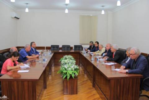Artsakh parliamentary faction representatives hold meeting with Turkish public figures
