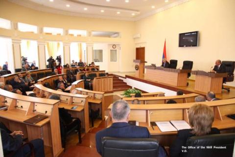 Президент НКР принял участие в заседании Национального собрания страны