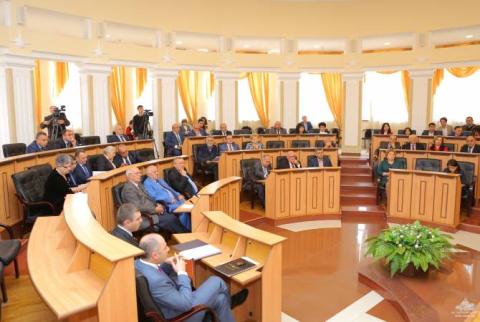 Открылась шестая сессия НС Республики Арцах шестого созыва