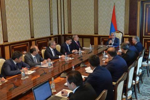 Armenia seeks enhancement of commercial ties with UAE, says President Sargsyan 