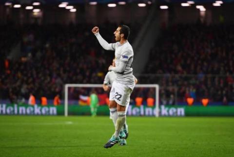 Mkhitaryan in Champions League Fantasy Football Team of the Week