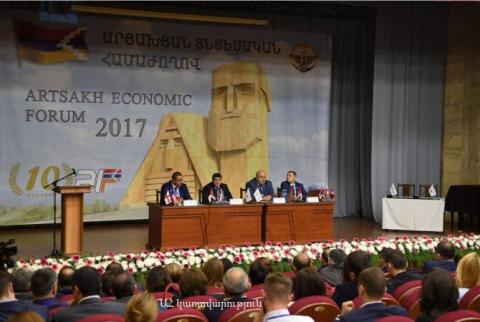 Արայիկ Հարությունյանը ելույթ է ունեցել Ստեփանակերտում կազմակերպված միջազգային տնտեսական համաժողովում
