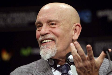 Hollywood star John Malkovich sends video message to Armenian public ahead of Yerevan concert