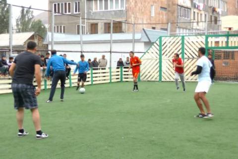  Սեւան քաղաքում անցկացվեց մինի ֆուտբոլի առաջնություն