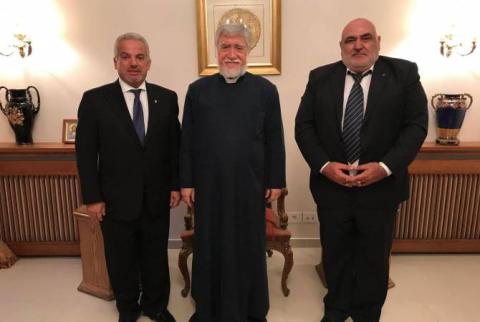 Ն.Ս.Օ.Տ.Տ. Արամ Ա Կաթողիկոսն ընդունել է ՌԱԿ Գերագույն խորհրդի Նախագահին