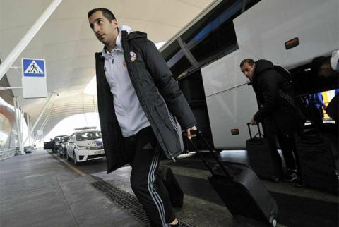 Armenian football team departs to Kazakhstan for World Cup qualifier 