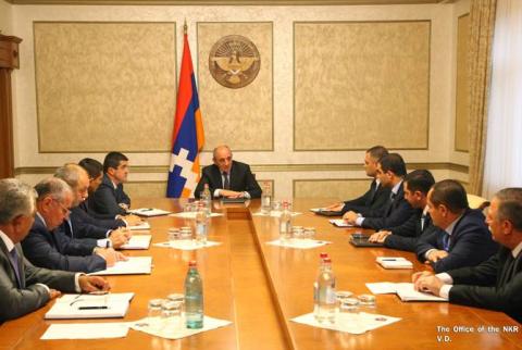 Artsakh’s President convokes consultation with heads of regional administrations 