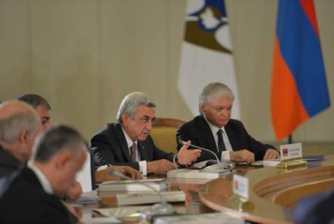 ՀՀ Նախագահը ներկայացրել է ԵԱՏՄ-ում տնտեսական աճի հետագա ապահովման համար անհրաժեշտ քայլերը