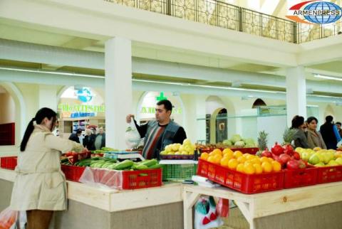 0.6% inflation registered in Armenia January-September 2017