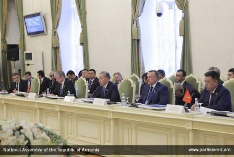 Armenian Parliament Speaker talks about Azerbaijani cynicism and provocation at CSTO PA’s Council session