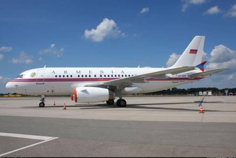 Armenian President arrives in Geneva to meet Azerbaijan's Aliyev