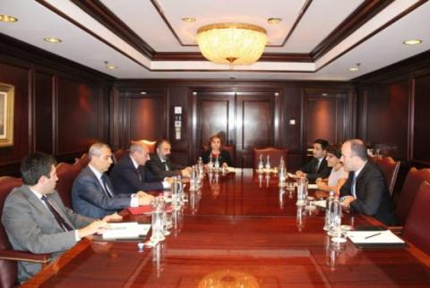 President of Artsakh meets with leadership of AGBU Europe in Brussels