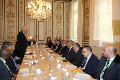 ԱՀ Նախագահը Վալոնիայի խորհրդարանում ներկա է գտնվել Արցախի հետ բարեկամության խմբի ստեղծման հանդիսավոր արարողությանը