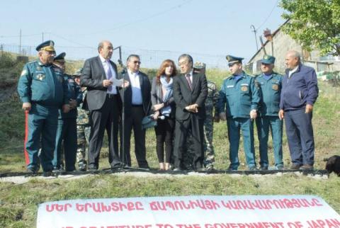 Առափիում շահագործման հանձնվեց ջրահեռացման համակարգ